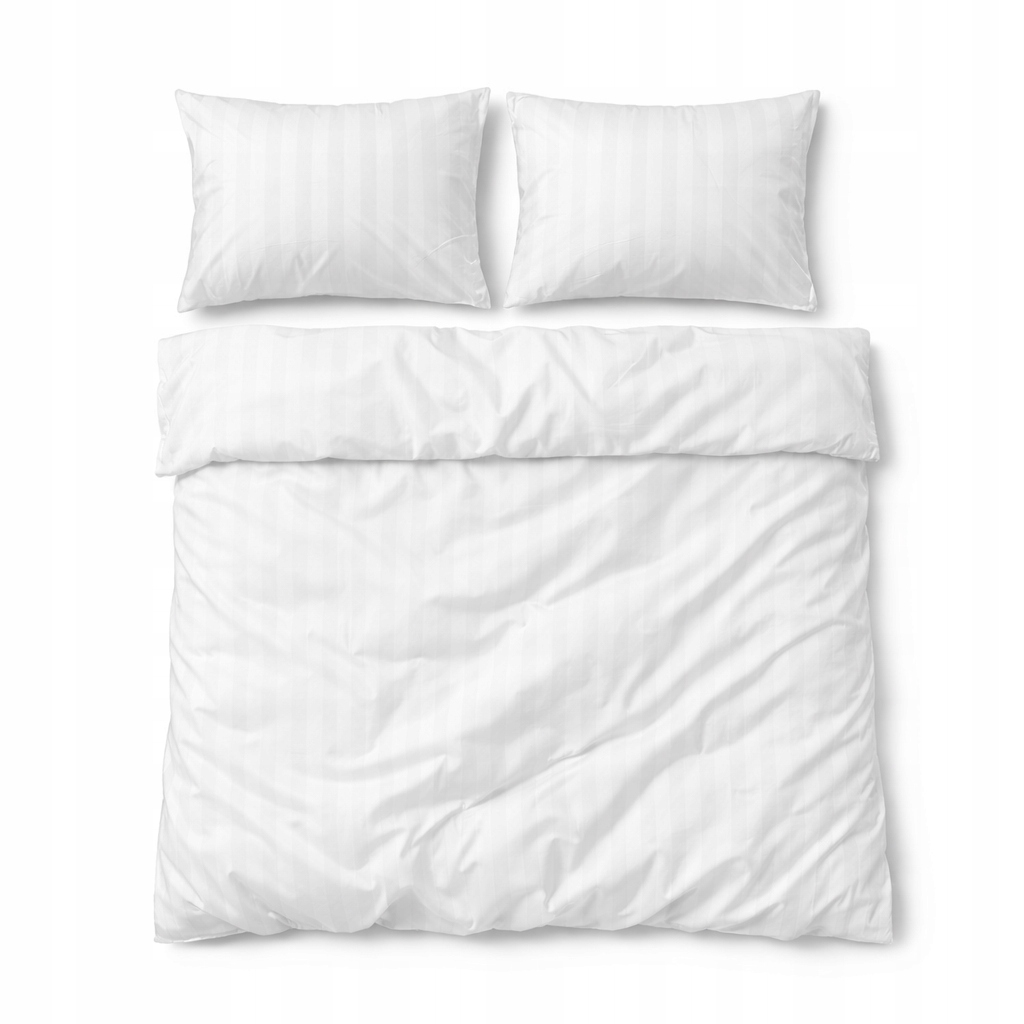 Adamaszek Pościel hotelowa 180x200cm 2xposzewka