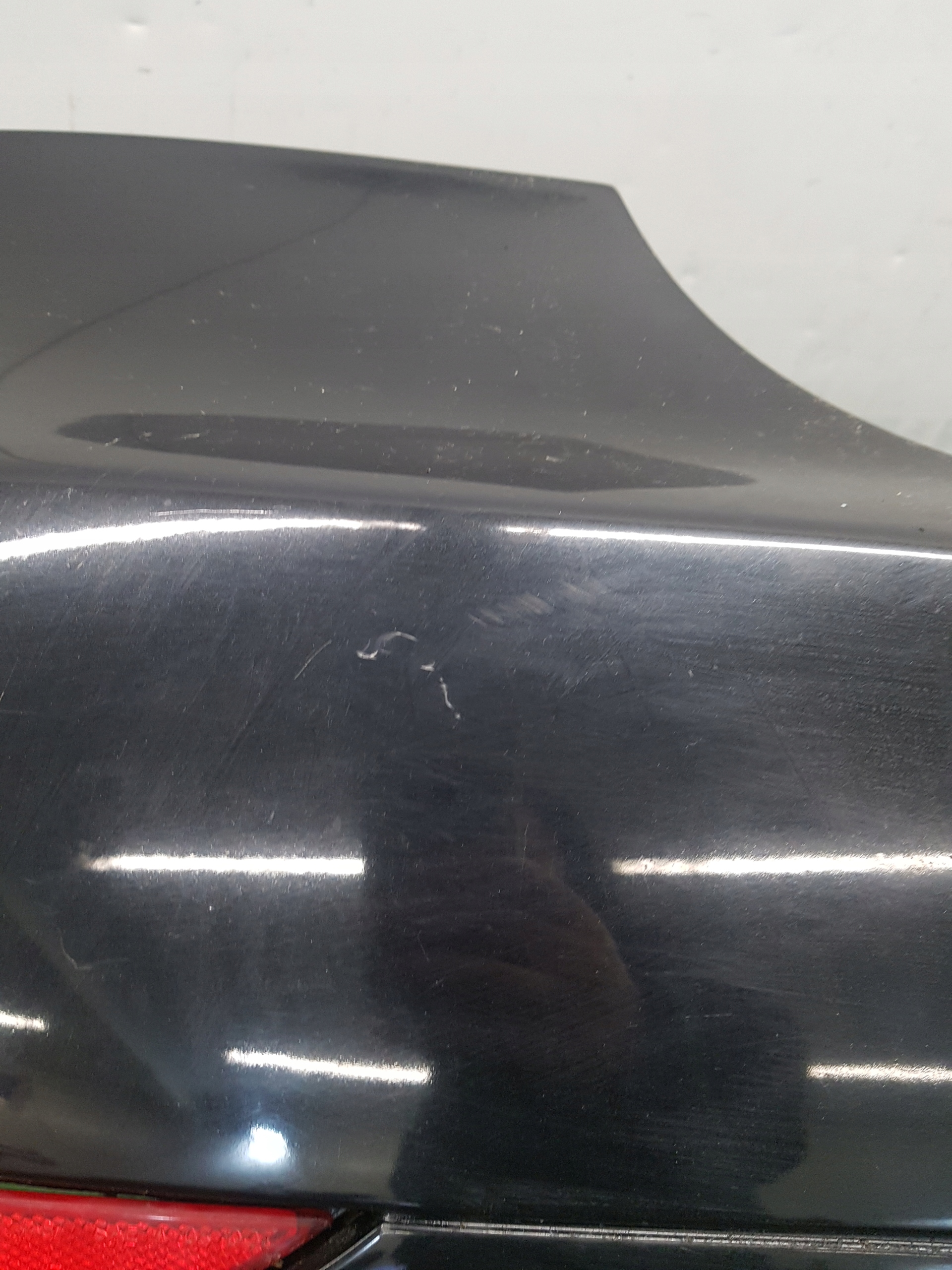 bumper rear part rear BMW E60 2003 4xPDC sedan BLACK SAPPHIRE METALLIC