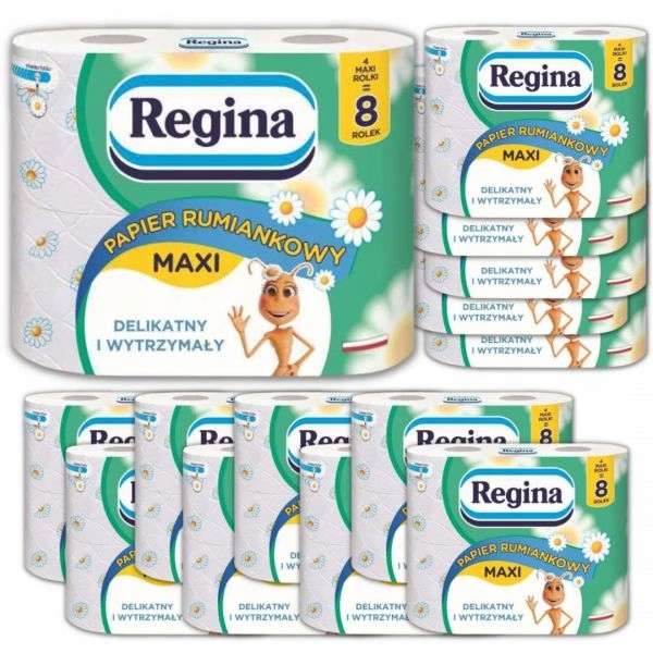 Papier toaletowy Regina Rumianek Maxi 4 rolki x 14