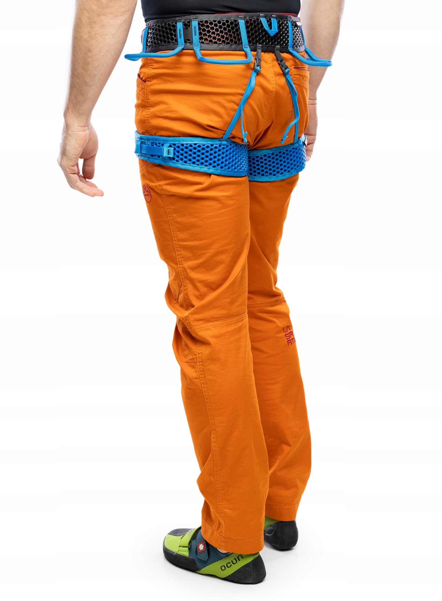 Uprząż wspinaczkowa Ocun WeBee - black/blue XL Marka Ocun