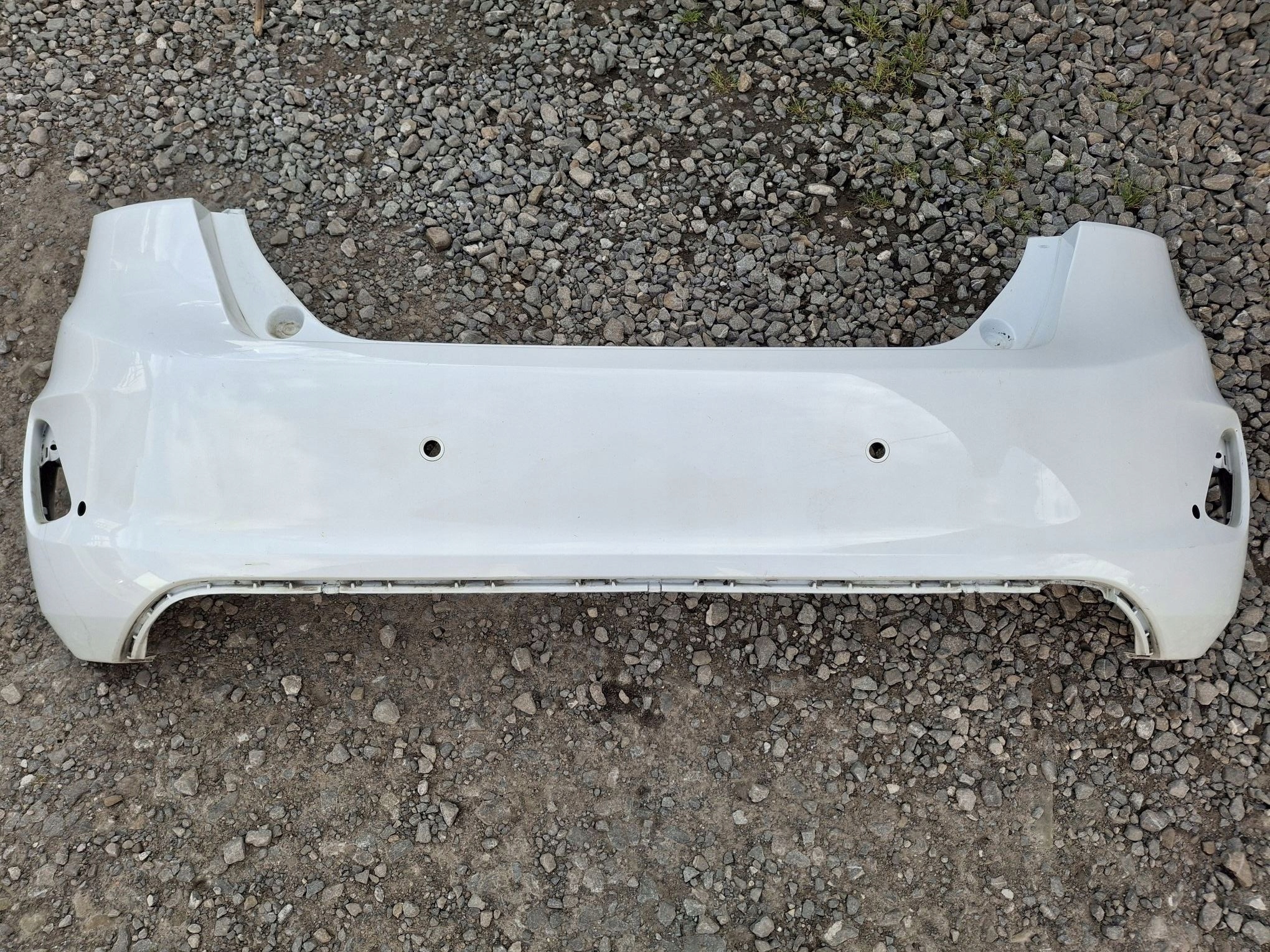 bumper rear FORD FIESTA MK8 2017R->