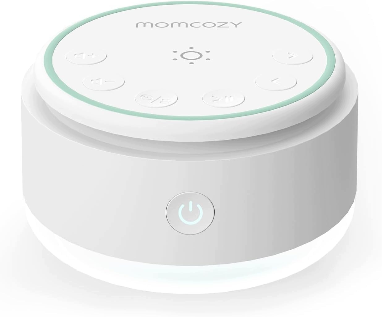 Szum Biały Lampka Nocna dla Niemowląt Przenośna 20 Dźwięków Momcozy