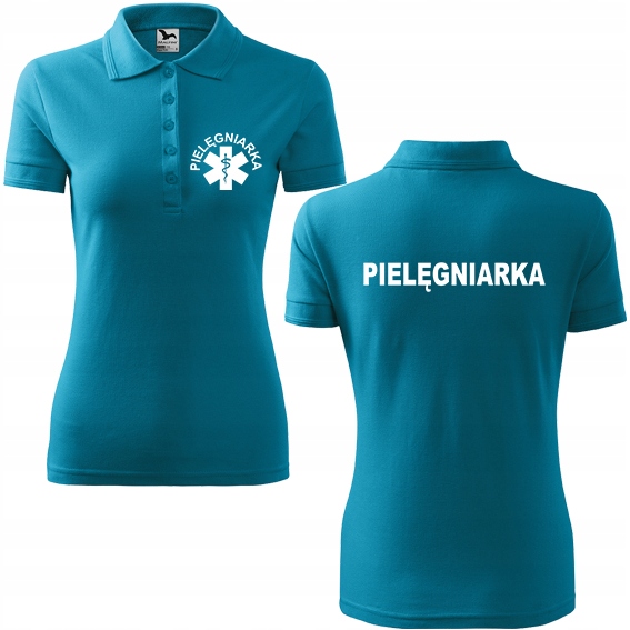 

Damska Koszulka polo Pielęgniarka 59 Xs