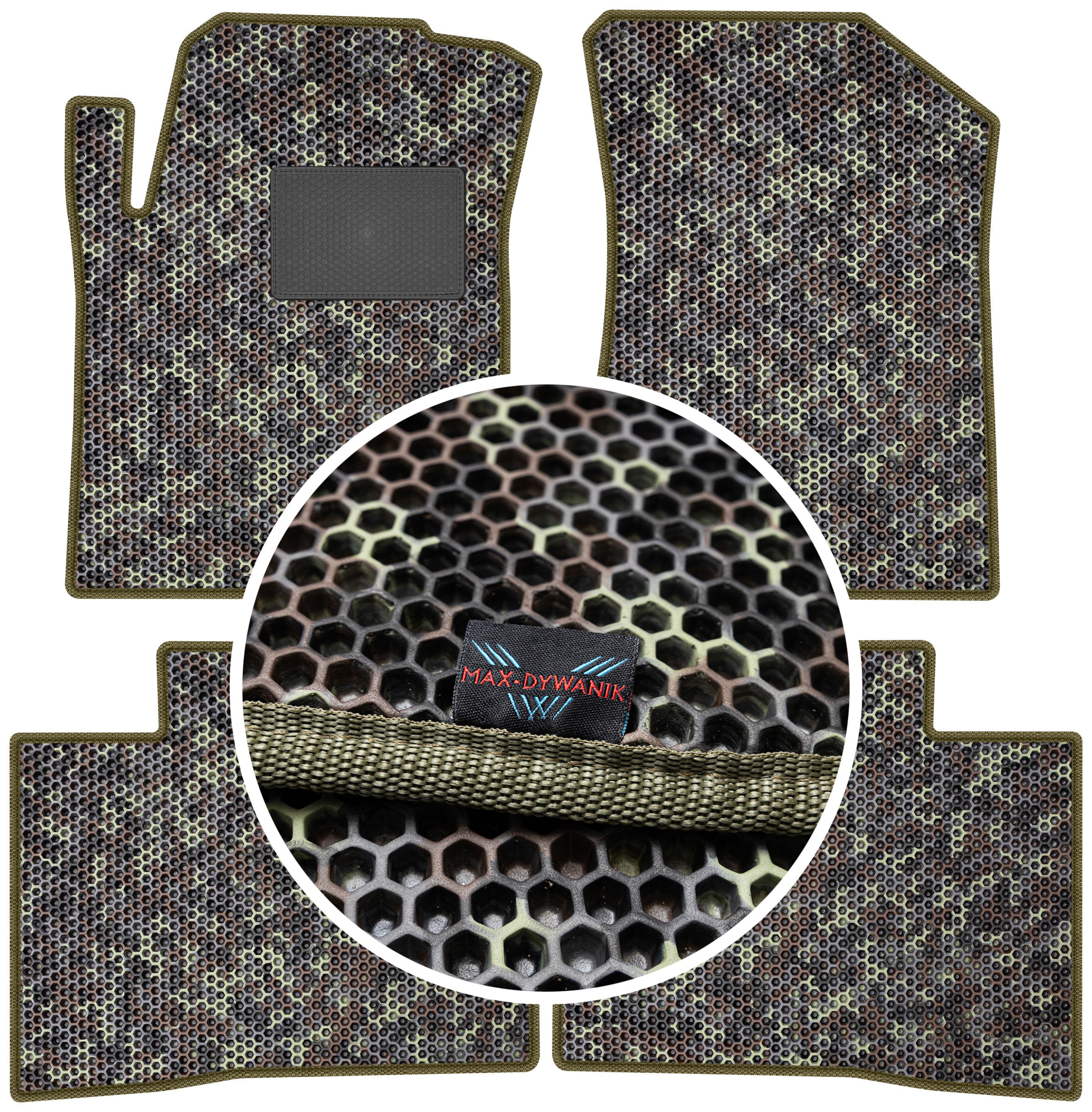 Maxus T90 Pick-up 2021 Gumové rohože Eva Moro