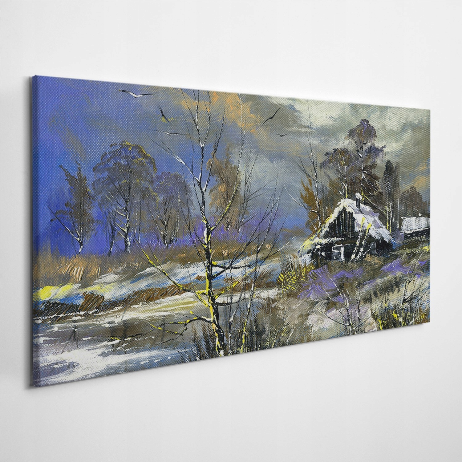 

Foto-obraz z zdjęciem Zima Las Krajobraz 120x60 cm