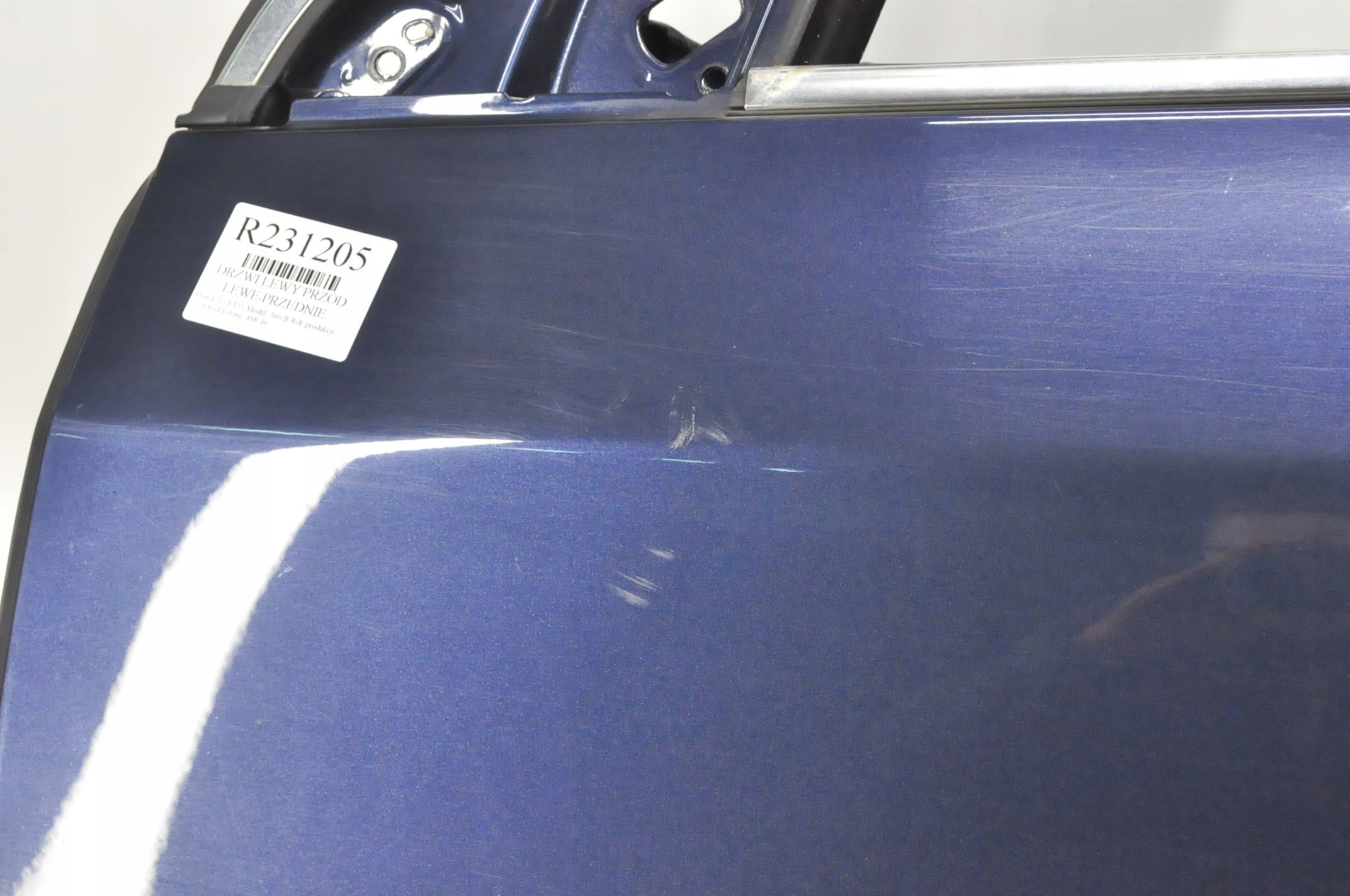 VOLVO S60 II V60 DRZWI LEWY PRZÓD LEWE PRZEDNIE 498-46 KOMPLETNE Typ samochodu Samochody osobowe