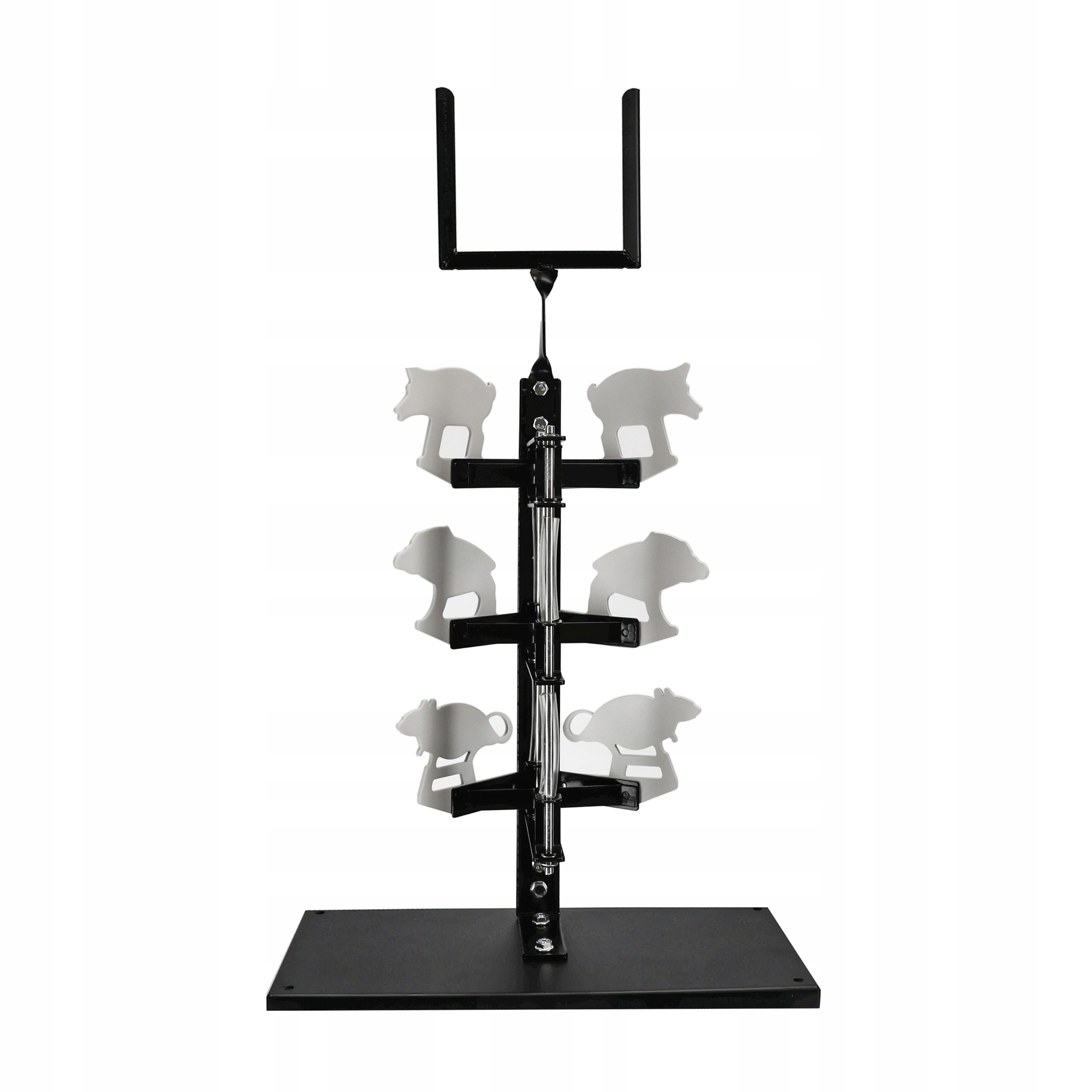 Kulochwyt Cel wiatrówkowy reaktywny RazorGun drzewo stalowy tarcze 14x14 cm