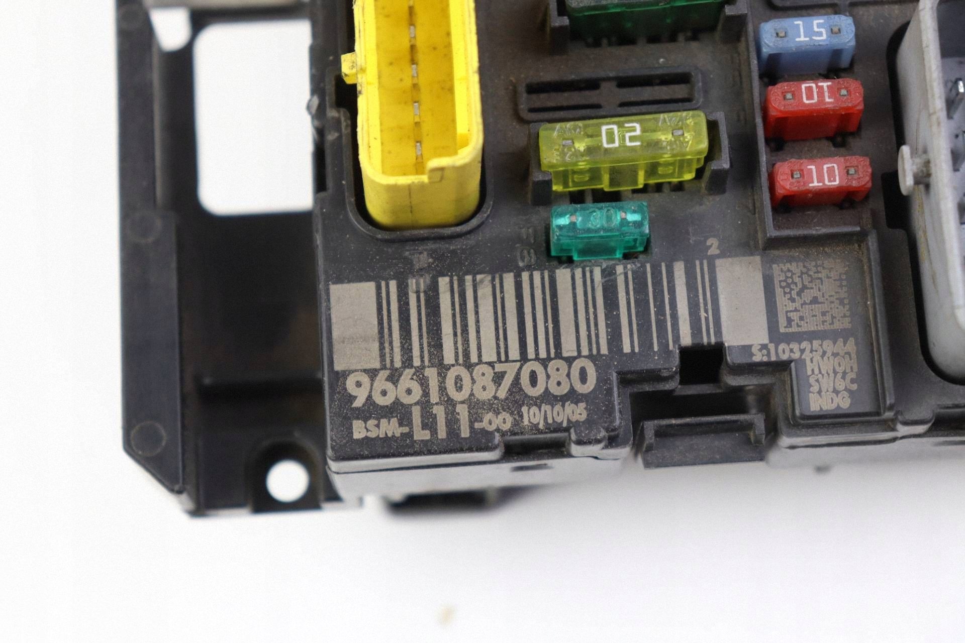 CITROEN PEUGEOT modulo scatola centralina BSM 9661087080