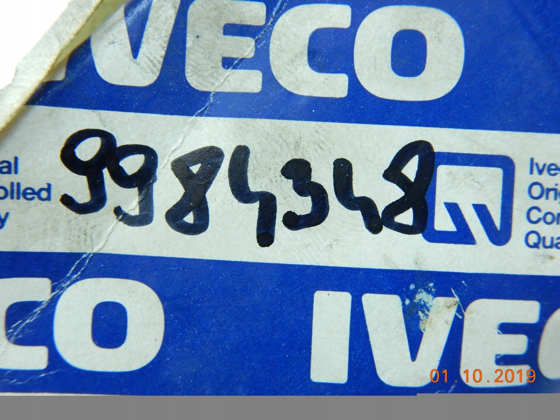 držač kotači PASOWEGO POMPY vode IVECO / 9984348