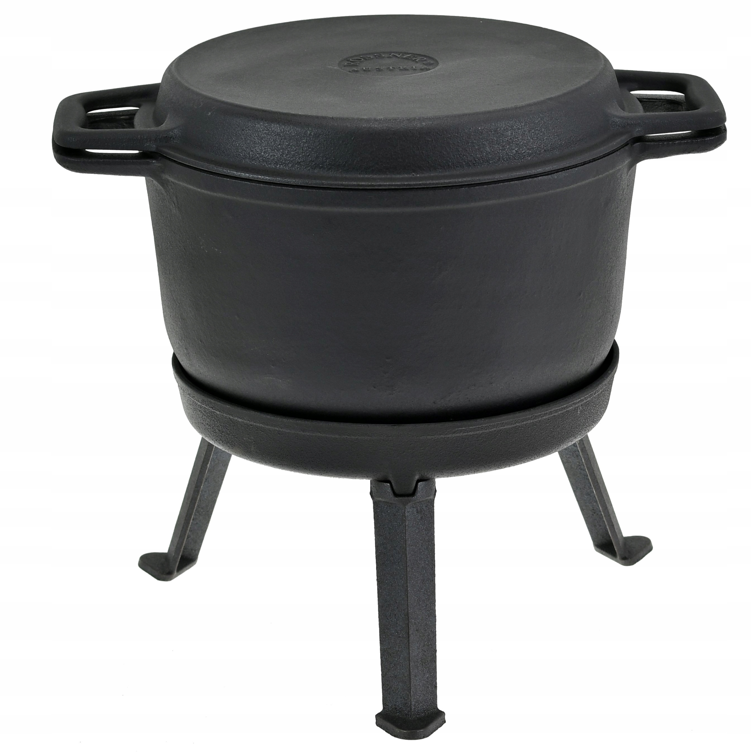 

Kociołek 3w1 Myśliwski 5L Patelnia Grill żeliwo