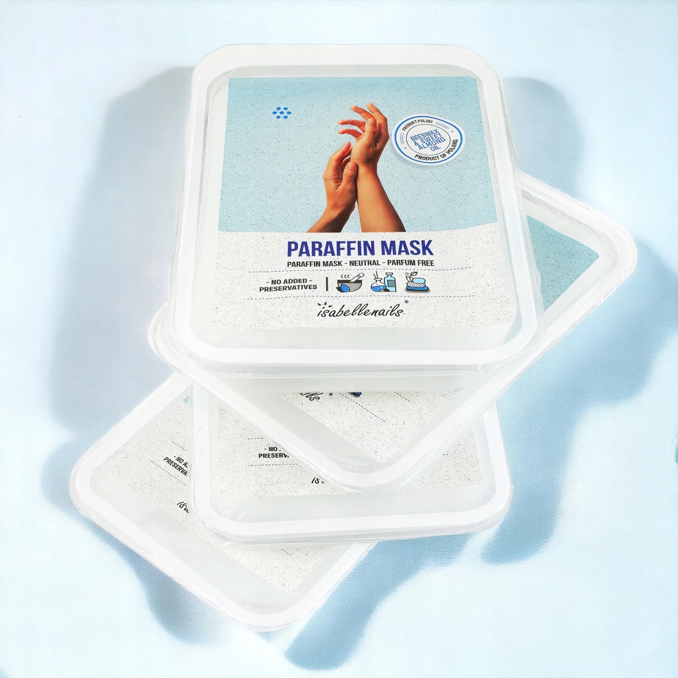 PARAFINA KOSMETYCZNA NEUTRAL ISABELLENAILS 500ML BEZZAPACHOWA DO DŁONI I ST Marka Isabellenails