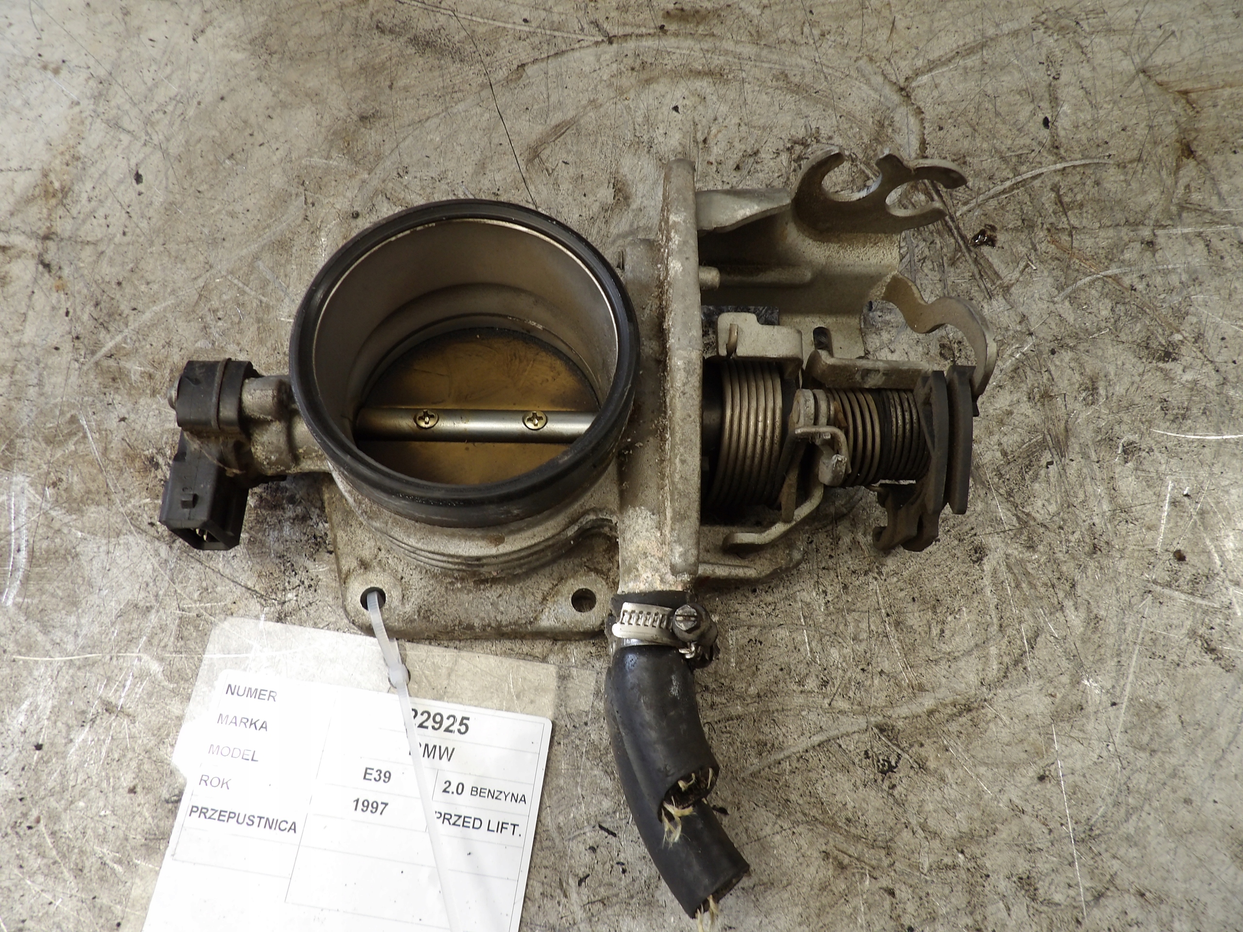 BMW E39 Vanne boitier papillon 2,0B