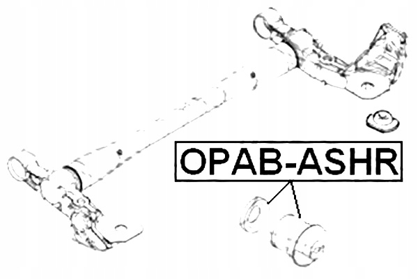 FEBEST SILENTBLOK BELKI TYLNEJ OPEL ASTRA H 2004-2010 Producent części Febest