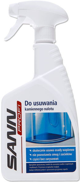 

Płyn Sann Profi Do usuwania kamiennego nalotu