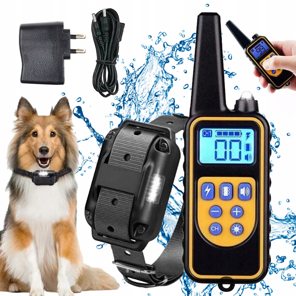 Obojek Pro Psa Proti Štěkání 4 Režimy 99 Úrovní Vibrací IP67