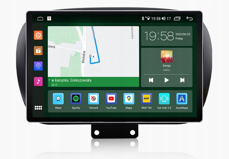 Fiat 500X Rádio Navigace Android Qled Carplay