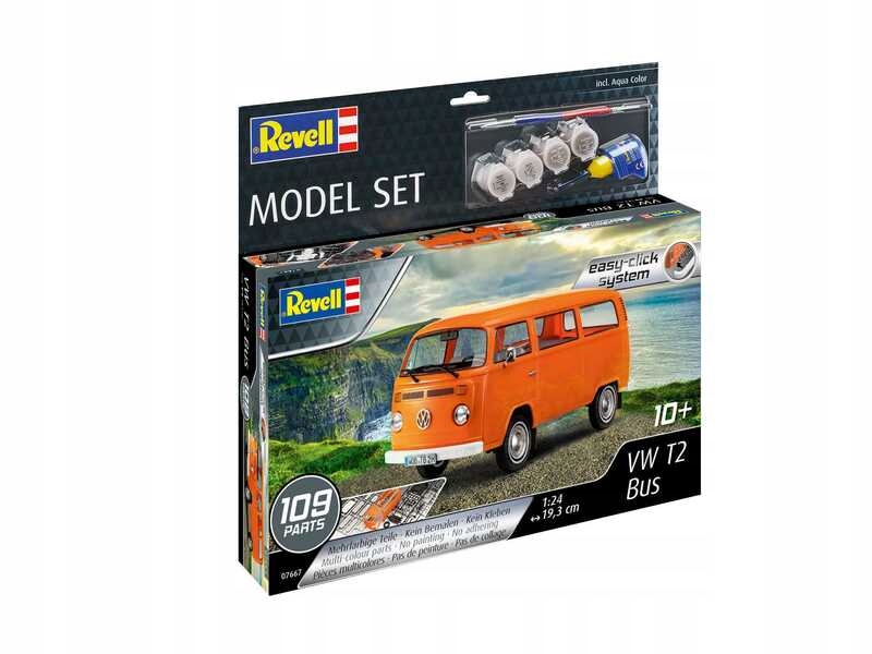 Revell Volkswagen T2 Bus barvy lepidlo 1:24
