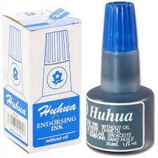 ATRAMENT NIEBIESKI TUSZ DO PIECZĄTEK STEMPLI TUSZ Marka inny