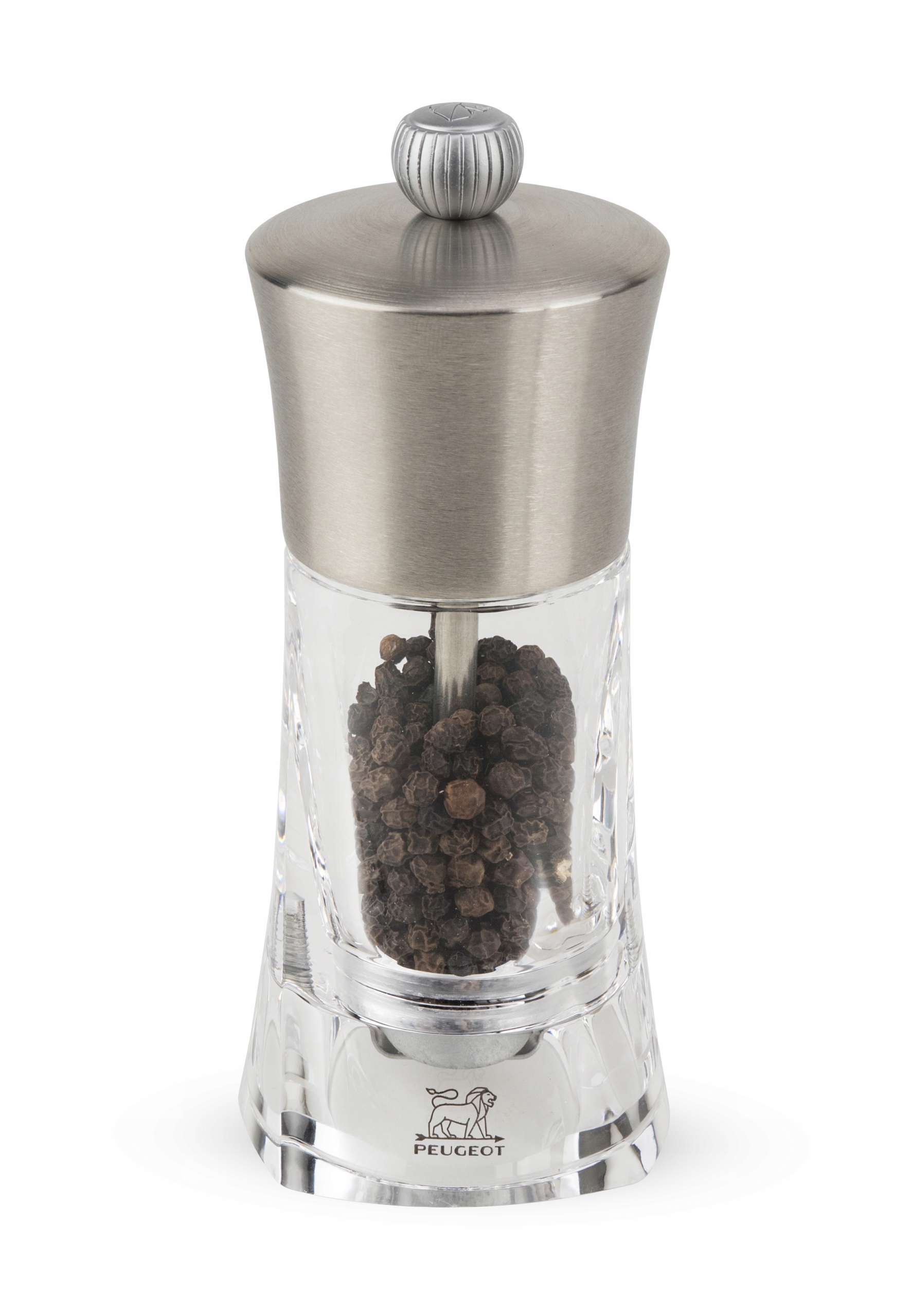 Peugeot Mlynček na korenie 14 cm Ouessant priehľadný