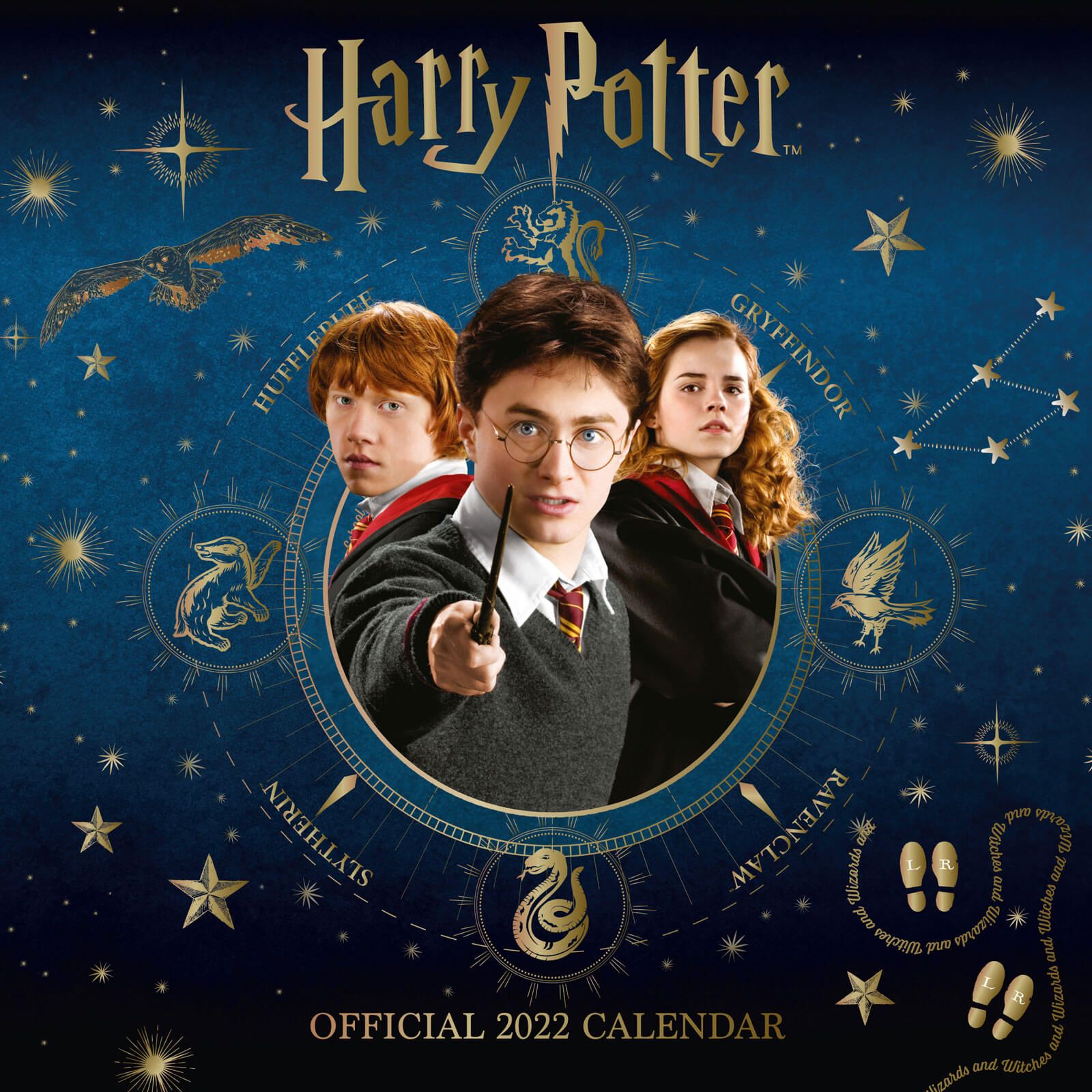 

Harry Potter kalendarz na ścianę 2022 rok 30x30 cm