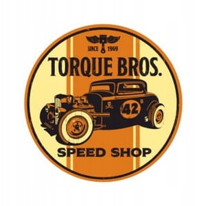 Torque Bros Speed ​​Shop - горячие наклейки наклейки