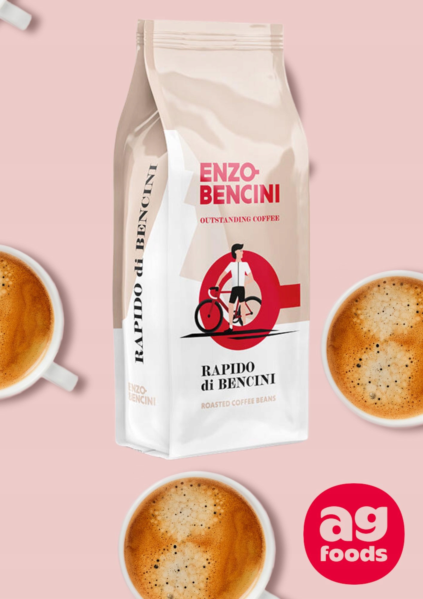 Enzo Bencini Rapido di Bencini 1000g włoska kawa ziarnista