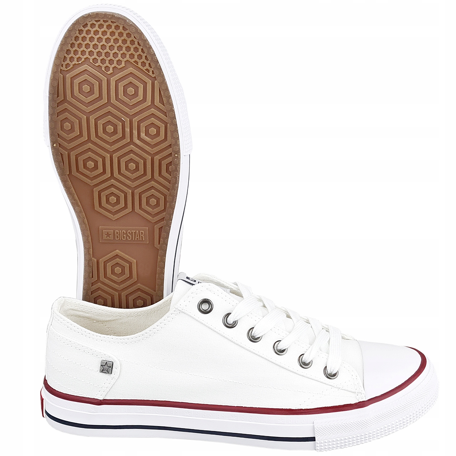 BIG STAR DD274336 klasyczne białe trampki damskie młodzieżowe r. 39 Marka Big Star