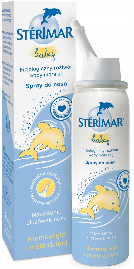 

Sterimar Baby Spray Do Nosa Woda Morska