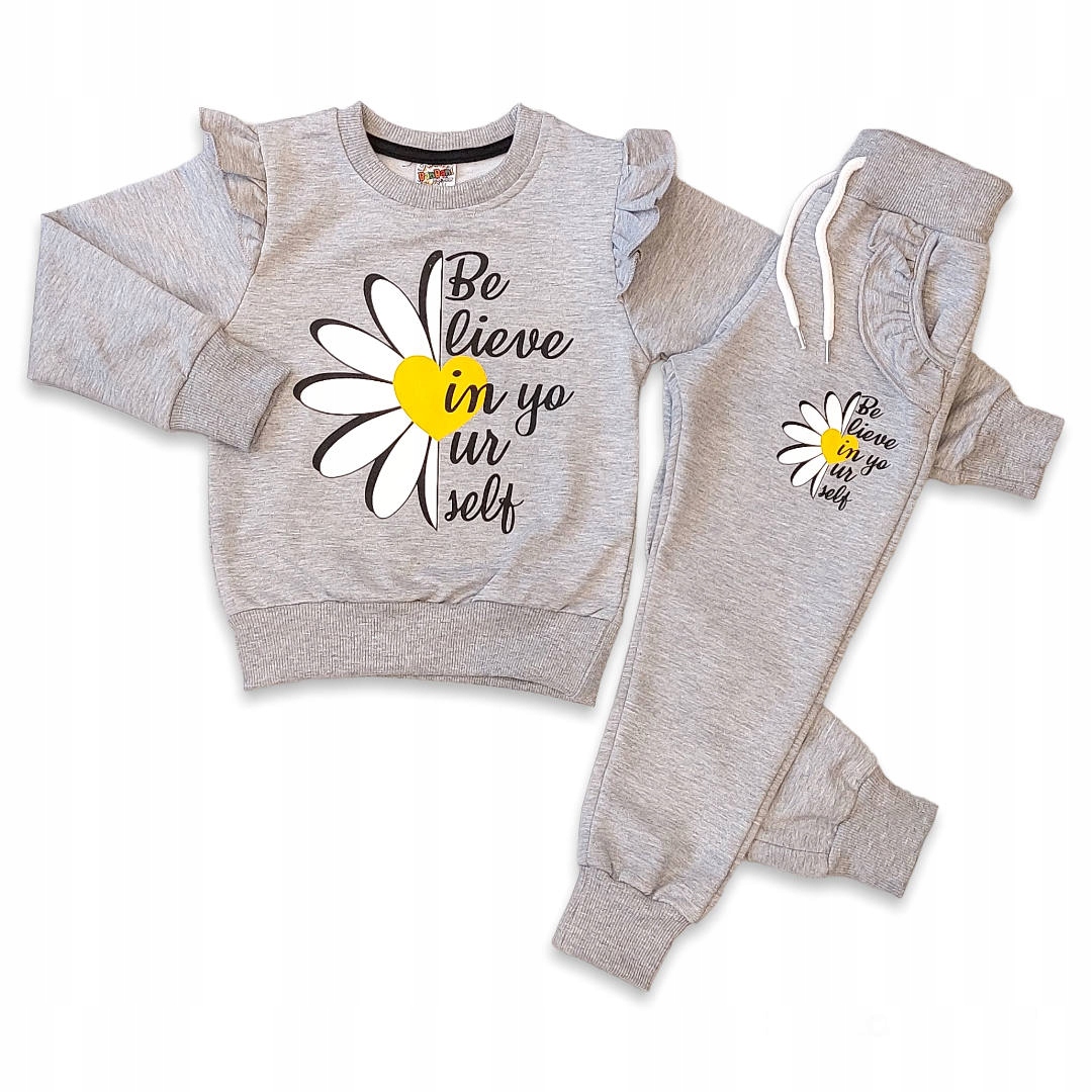 

Komplet dresowy dziewczęcy 122 bluza spodenki