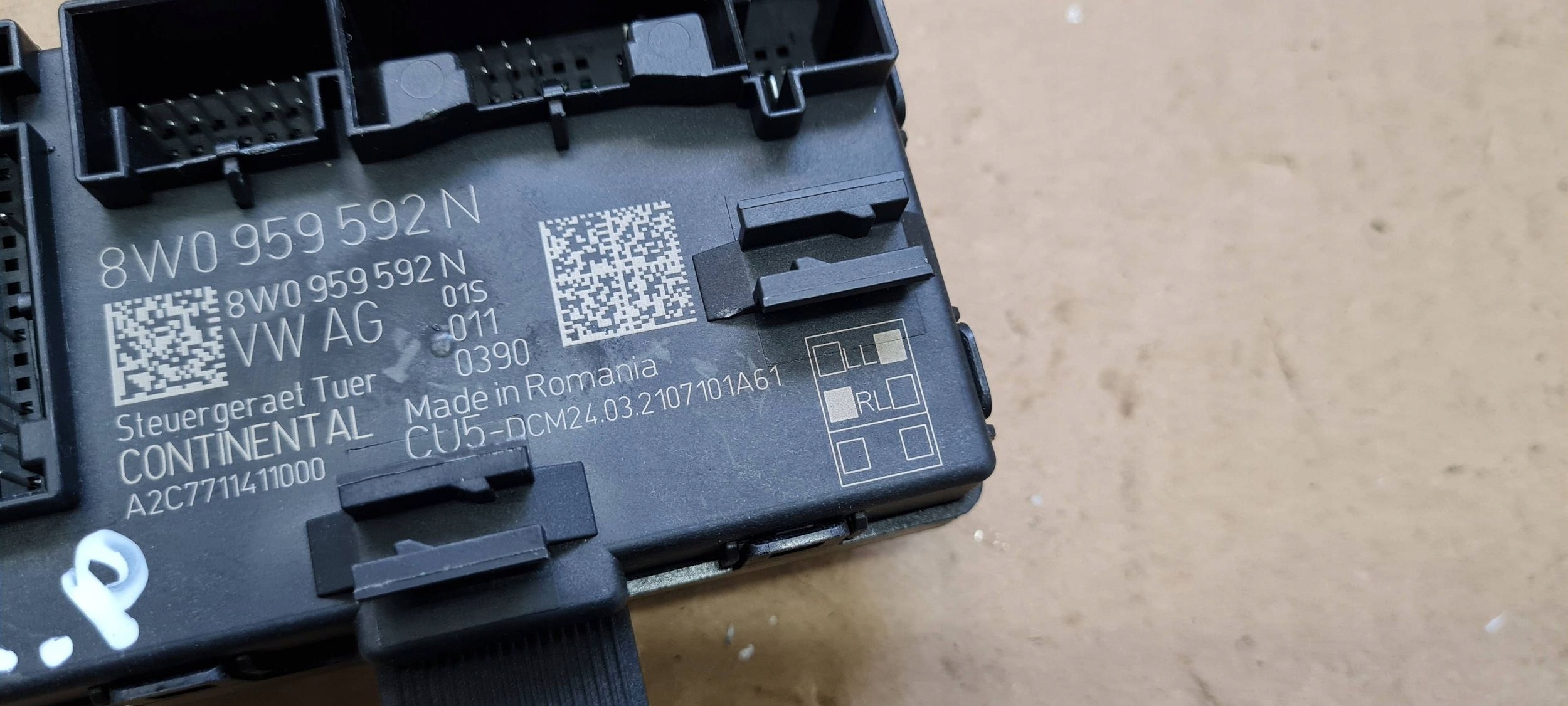 A5 8W S5 LIFT control unit module door 8W0959592N A4 B9 8W