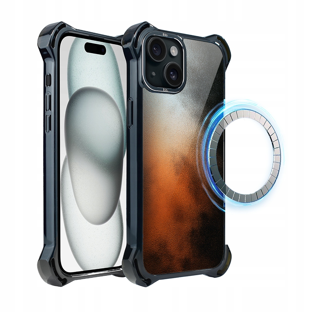 Pouzdro Ibizu DropGuard Ultra iPhone 15 Plus s MagSafe, Ember