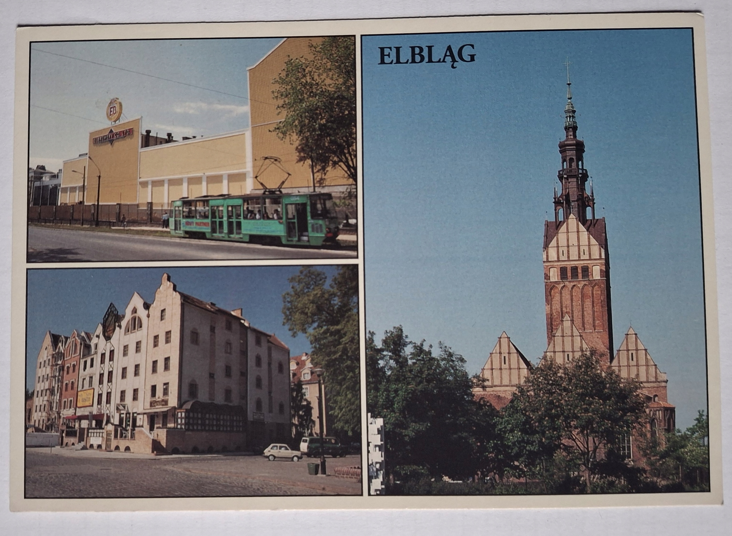 ELBLĄG - BROWAR EB,TRAMWAJ