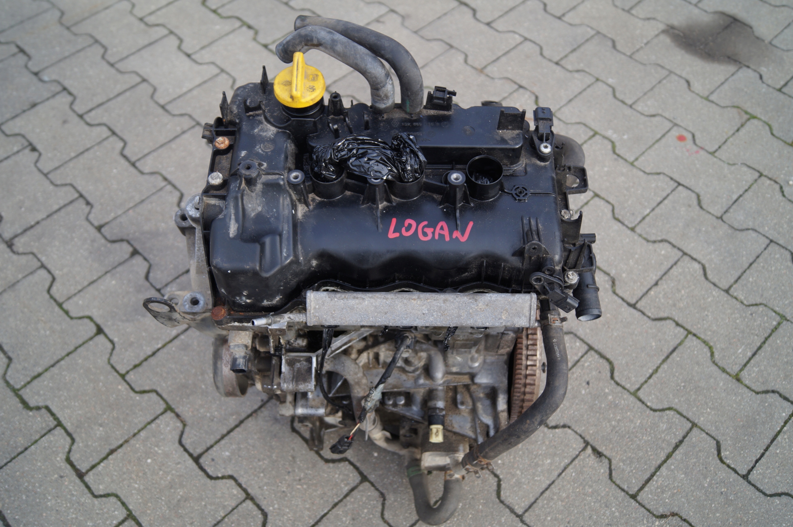 Двигатель бензиновый dacia logan ii 2 рестайлинг 17-20 1.0 sce b4de411