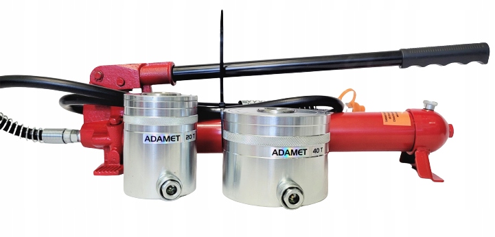 Гидравлический цилиндр через пресс 40 тонн