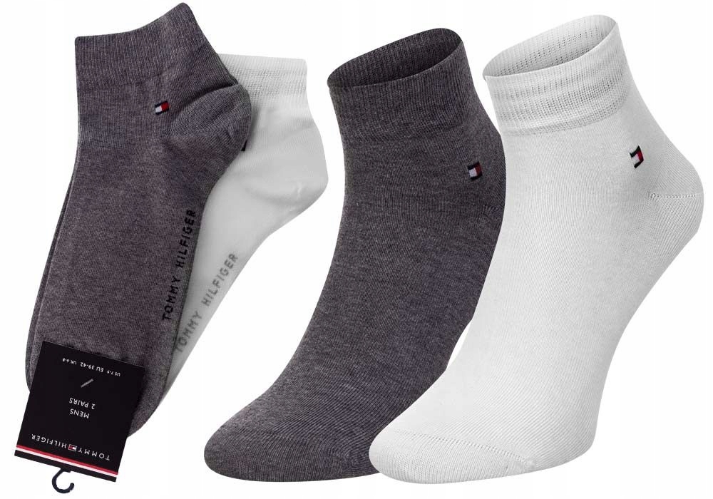 

Tommy Hilfiger Skarpety Skarpetki Stopki 2P r43-46