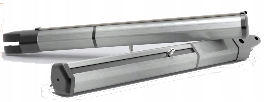Lineárne valce pre krídlové brány 24V 400 mm s koncovkami 2x 200 kg