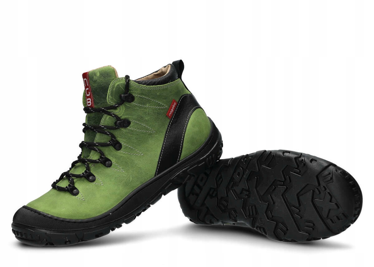 NAGABA 240 JASNY ZIELONY CRAZY - TREKKING DAMSKI - ROZMIAR 40 Wzór dominujący bez wzoru