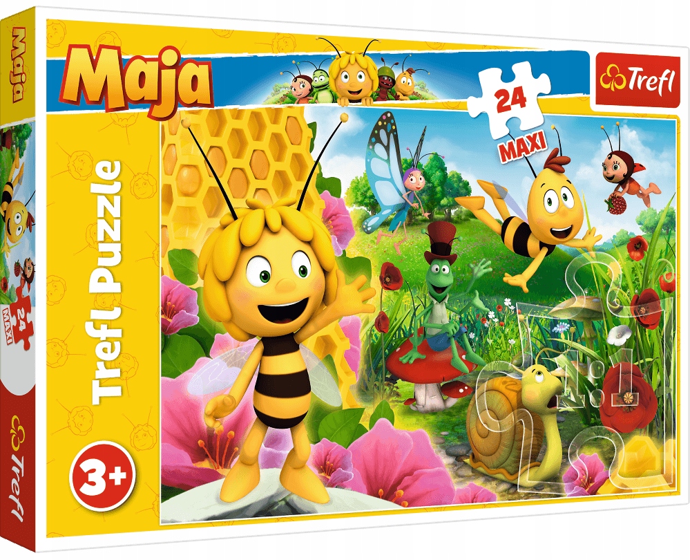 

Puzzle 24 el Maxi W Świecie Pszółki Mai Maja Trefl