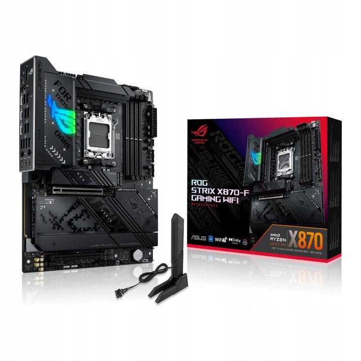 Asus Základní deska Rog Strix X870-F Gaming Wifi 4DDR5 Hdmi/usb-c/dp