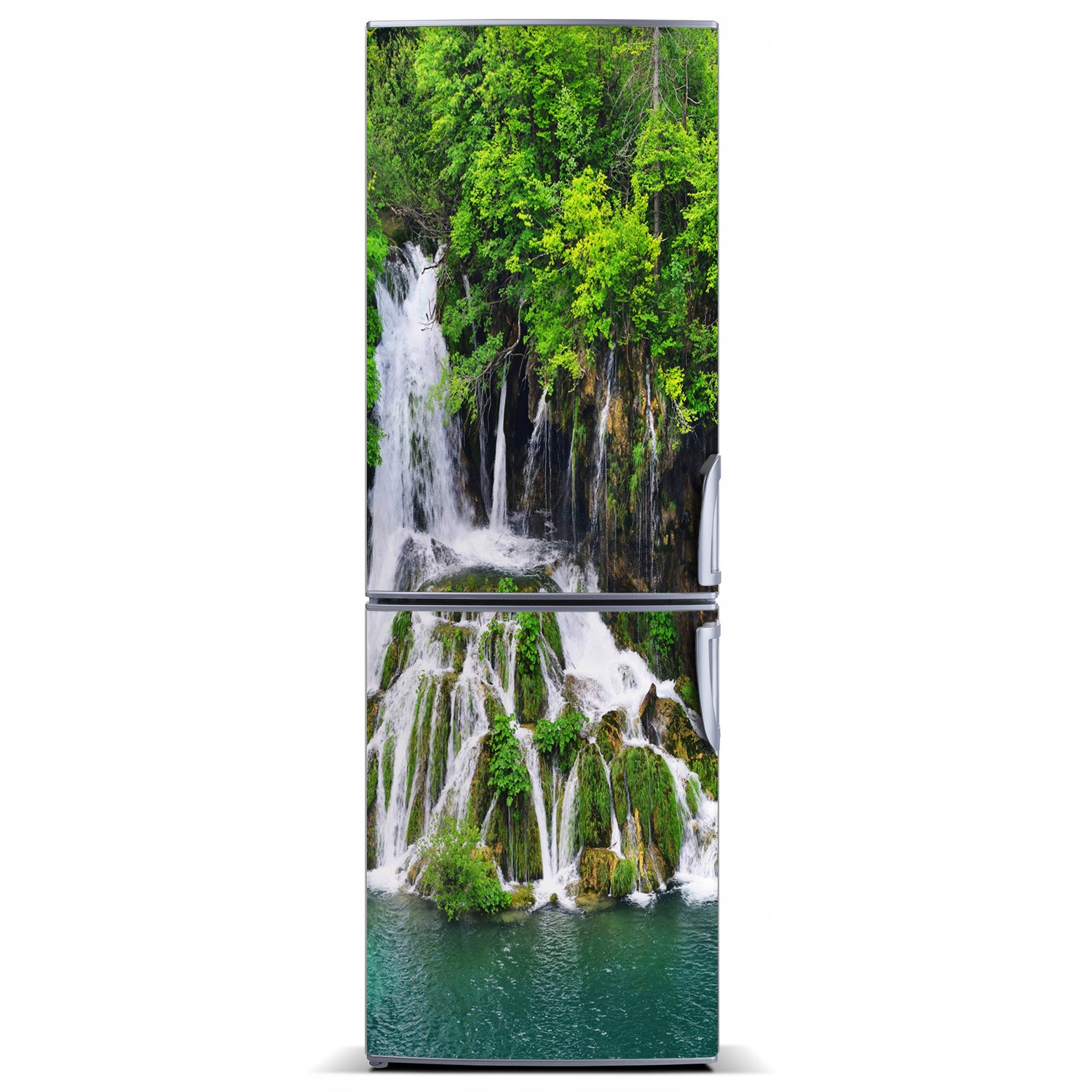 

Magnes Tapeta na lodówkę Wodospad w lesie 60x180