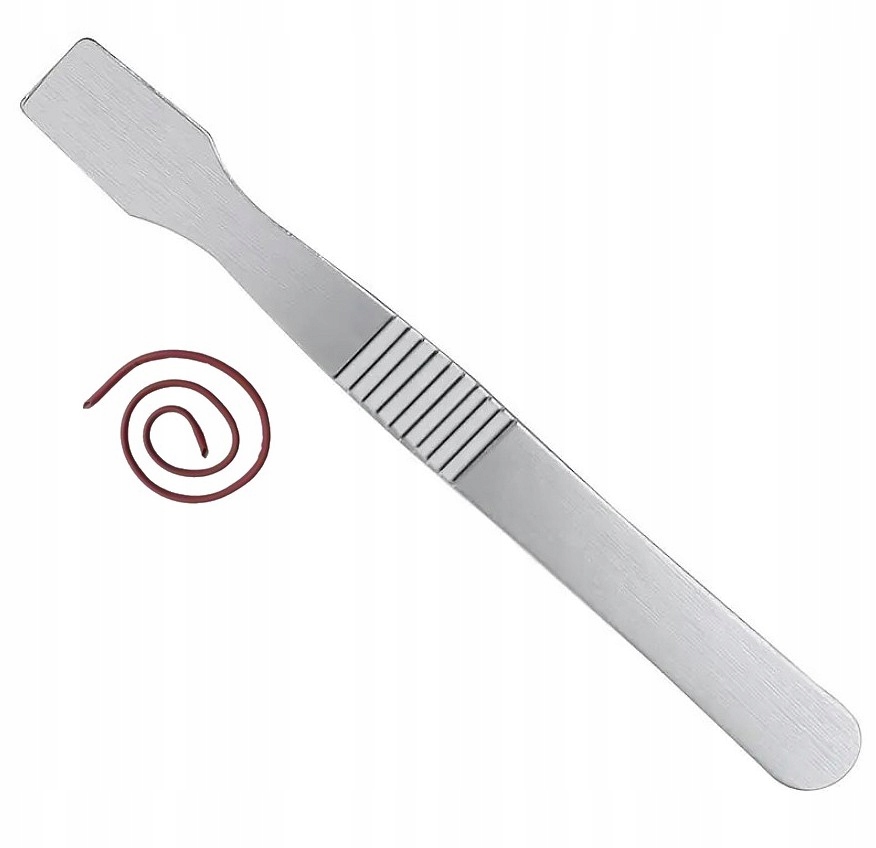 SZPATUŁKA DO ROZPROWADZANIA PASTY skrobak OTWIERAK METALOWY DO OBUDÓW