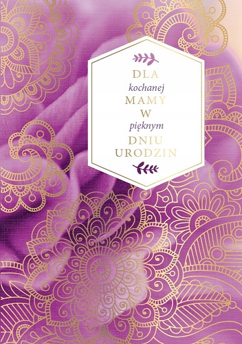 

Dla Mamy urodzinowy Kartka Premium PR368