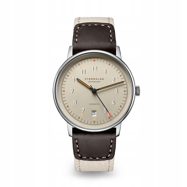 Zegarek Sternglas Lumatik beige, 38 mm S02-LM26-NY06