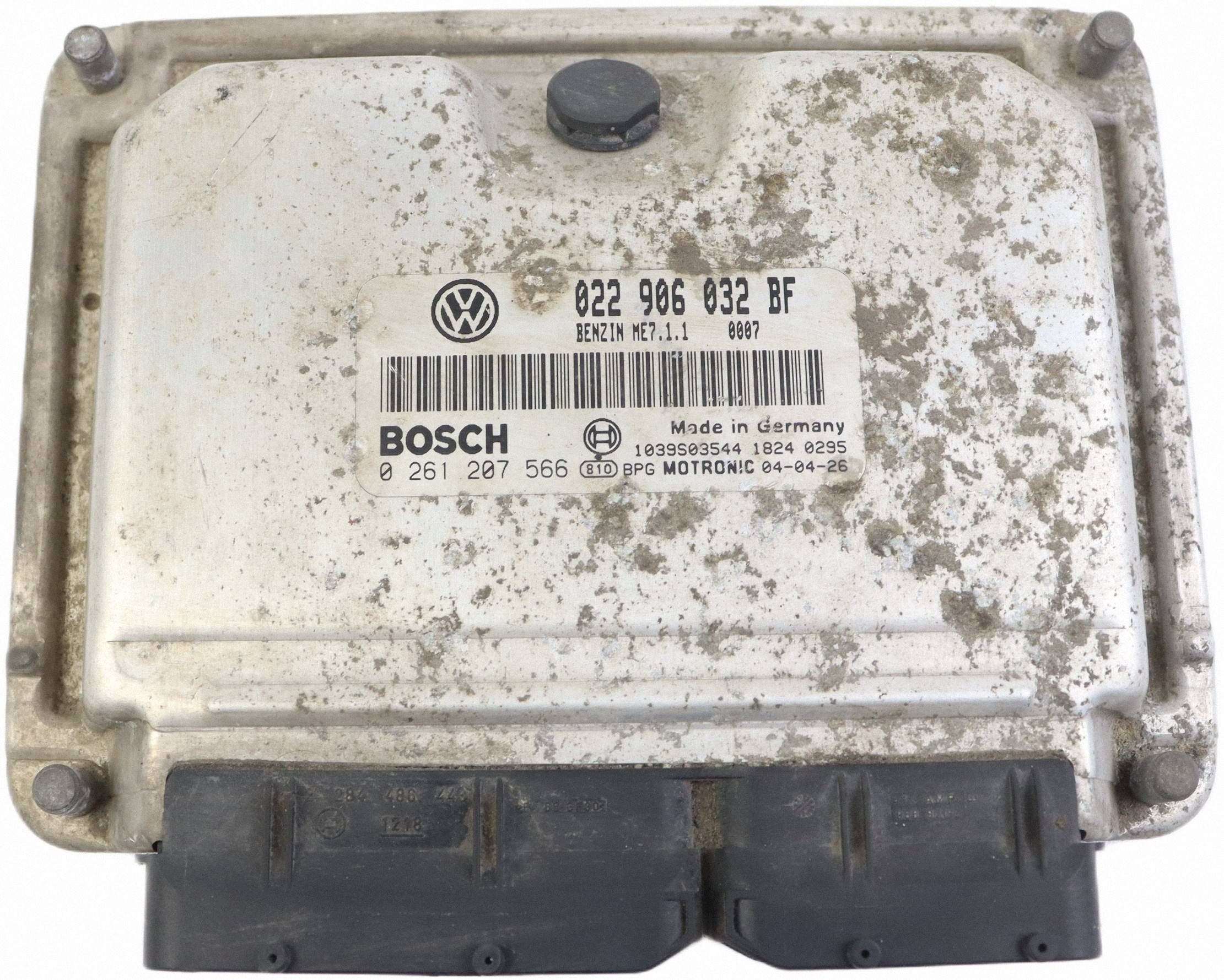 VW TOUAREG e modulo centralina motore ECU 3.2 V6 022906032BF 0261207566