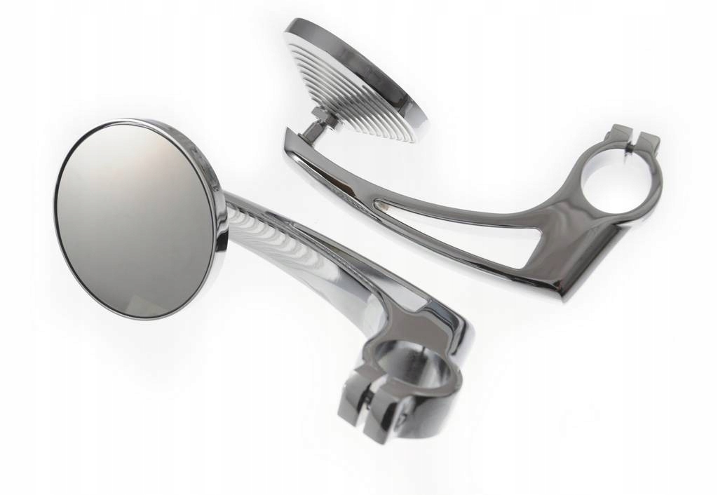 91-893 - КРУГЛІ ДЗЕРКАЛА З КРИШКОЮ НА КЕРМО 22 ММ 1 ДЮЙМ