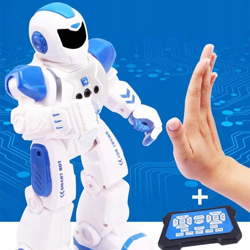 PROGRAMOWALNY ROBOTA RC DLA DZIECI WYKRYWAJĄCY GESTY Z KONTROLER Marka bez marki