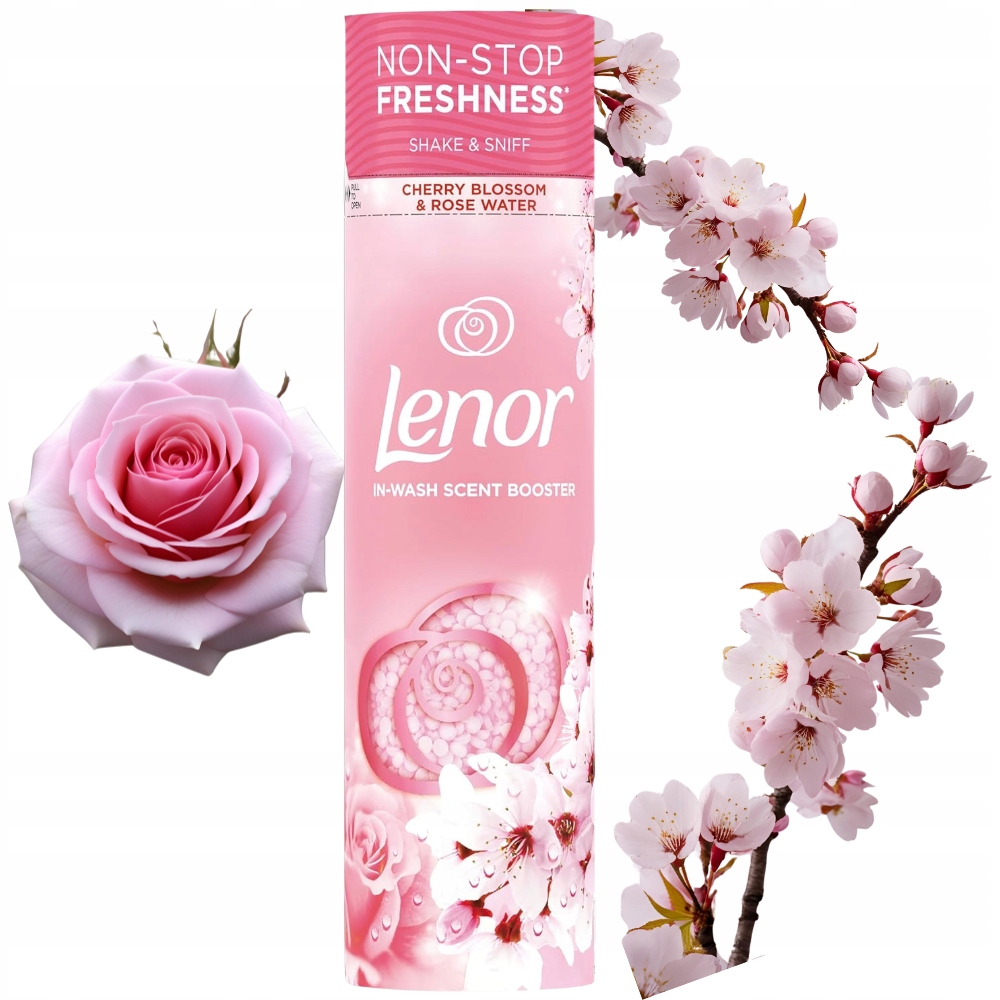 PEREŁKI zapachowe LENOR CHERRY BLOSSOM ROSE WATER 320g