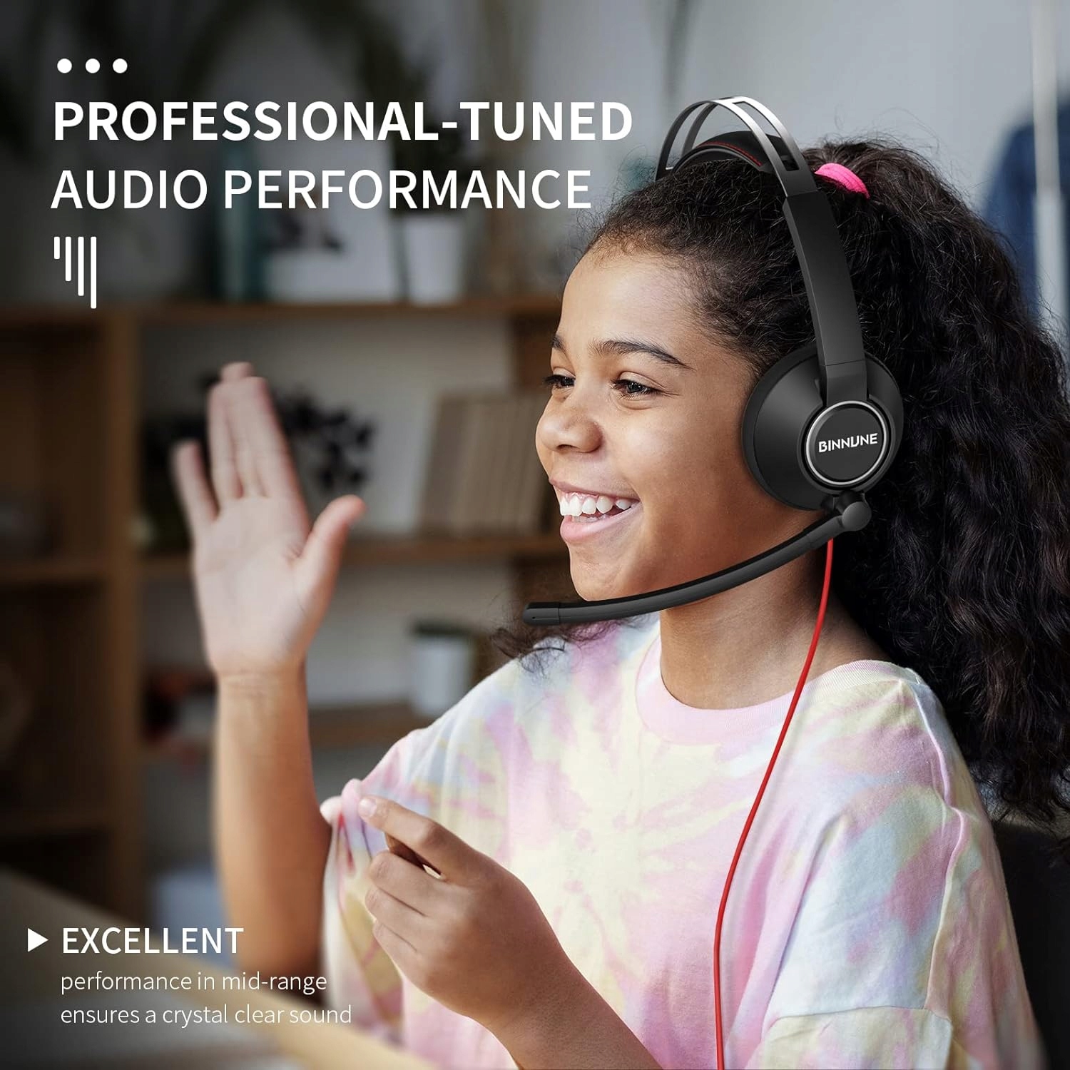 NAUSZNE Słuchawki MONO USB z MIKROFONEM do ROZMÓW Zoom Teams SKYPE Konstrukcja zamknięta