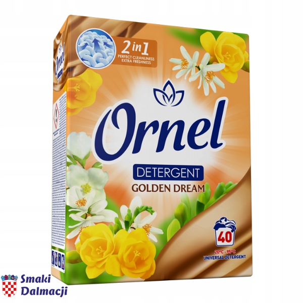 Levně Prací prášek Golden Dream kart. 4kg Ornel