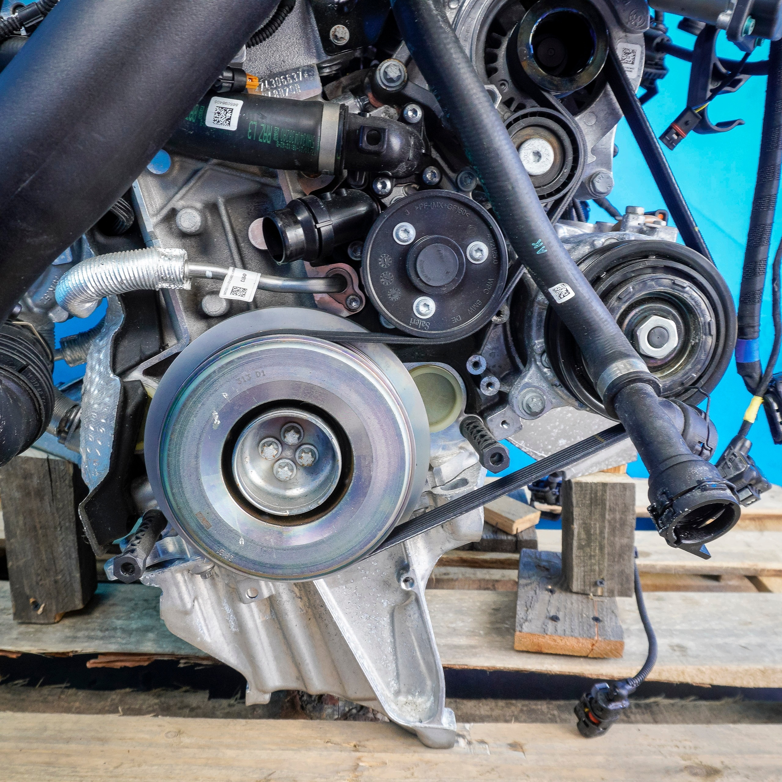 engine complete BMW 5 G30 LCI 530ix 252KM B48B20B 5A55CA0 25km